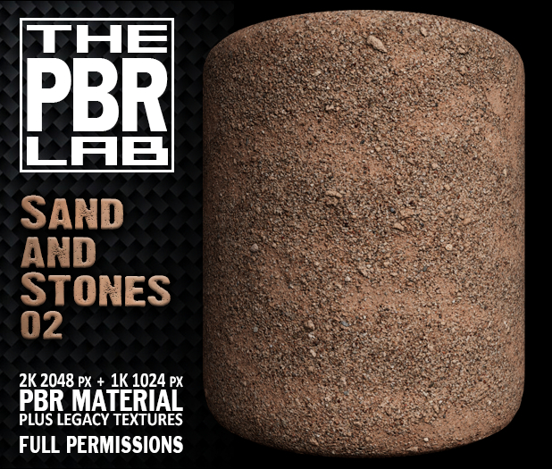 The PBR Lab - Sand and Stones 02