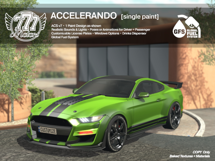 [777] ACCEL - Mamba Green (Add)