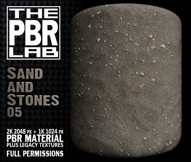 The PBR Lab - Sand and Stones 05