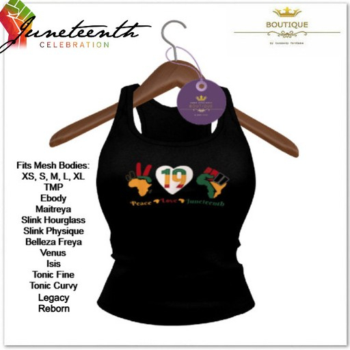 UPDATED - Juneteenth Womens Tank Top (Boxed)