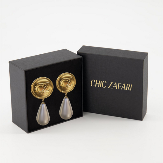 CZ Earrings -CZ- PEARLS PACK