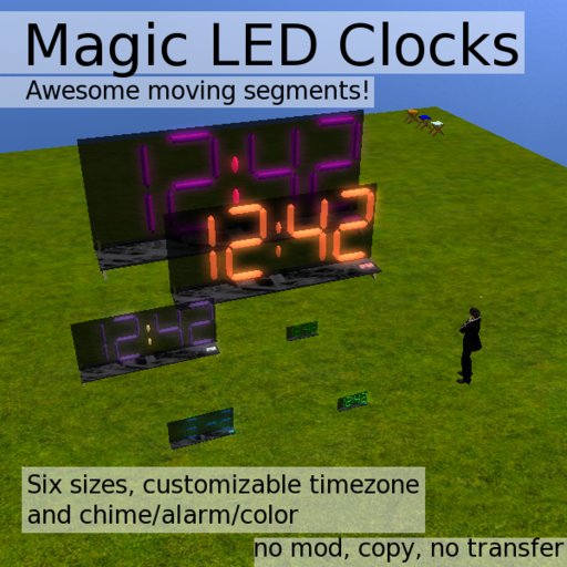 PL Magic LED Clocks