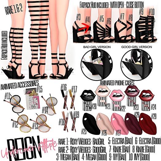 REIGN.- Undercover Wedges Megan (GOOD GIRL)- (MAITREYA)  # 4
