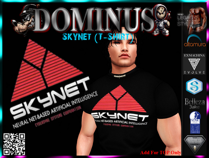 ~DOMINUS~Skynet (T-Shirt)   (ADD)