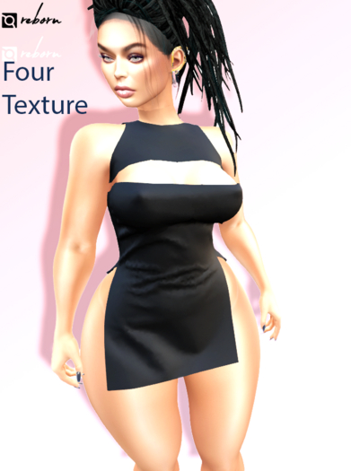 SiK ZeeBee Dress Four Texture Reborn