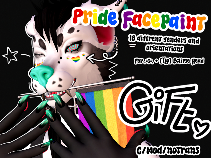 [TShain] Eclipse Pride Facepaints 2025 GIFT