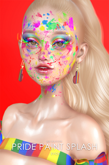 [MR] Pride Paint Splash for EVOX Heads