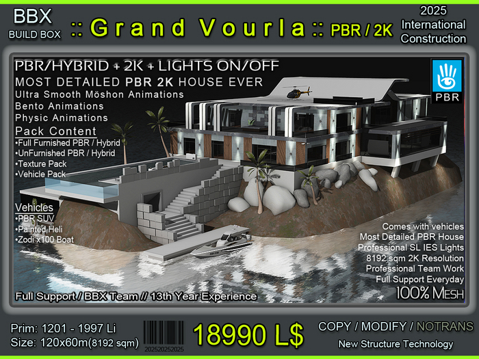 HOUSE :: G r a n d  V o u r l a :: PBR-2K