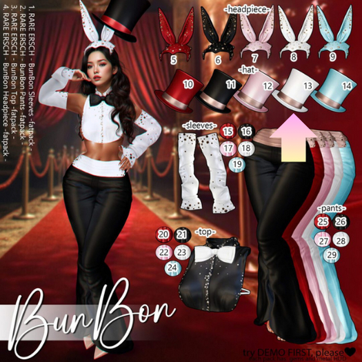 13. ERSCH - BunBon Hat {unrigged} -white-