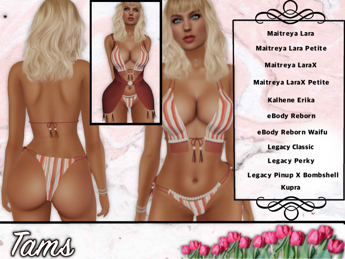 Tams - Bikini and Coverup - Col