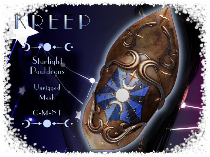 K R E E P: Starlight Pauldrons