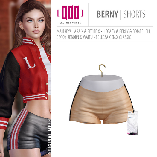 [ADD] Berny Shorts - Beige