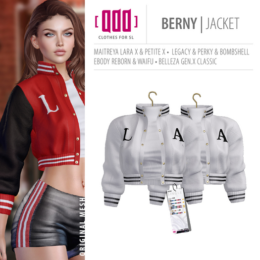 [ADD] Berny Jacket - White