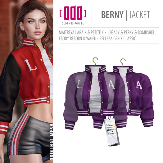 [ADD] Berny Jacket - Violet