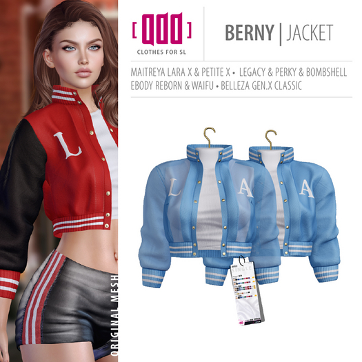 [ADD] Berny Jacket - BlueL