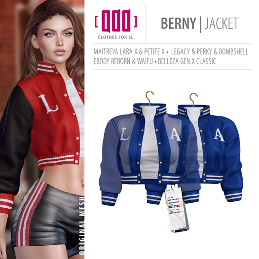 [ADD] Berny Jacket - Blue