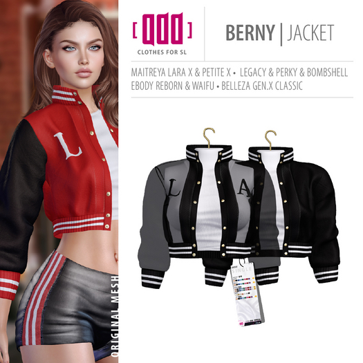 [ADD] Berny Jacket - Black