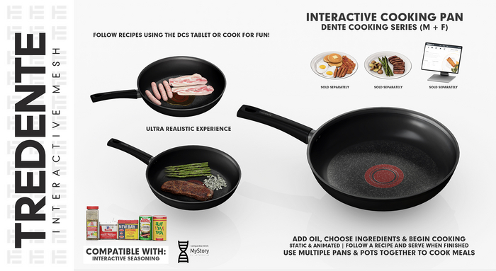 Tredente // Interactive Cooking Pan (Packed)