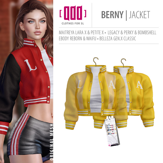 [ADD] Berny Jacket - Yellow