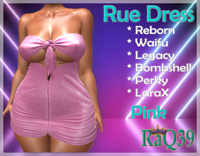 [R39] Rue Dress-Pink