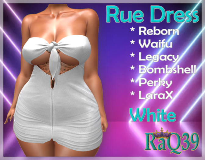[R39] Rue Dress-White