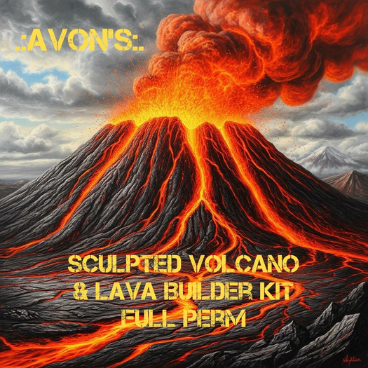 .:AVON'S:. Volcano & Lava Builder Kit [BOXED]