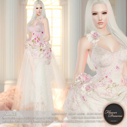 .:FlowerDreams:.Alice dress - pink
