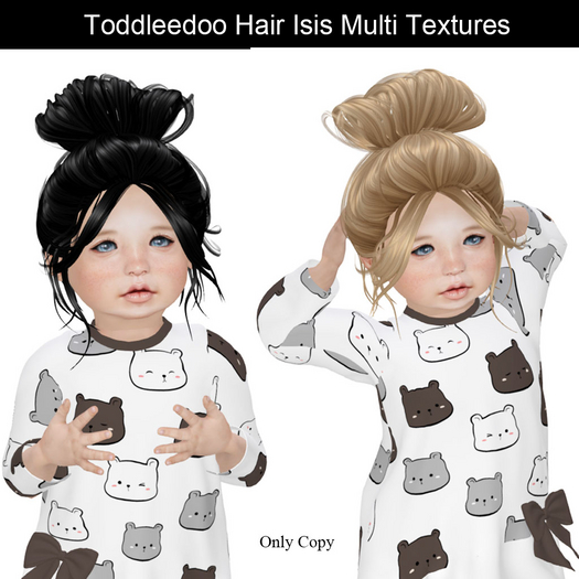 Toddleedoo Hair Isis Multi Textures