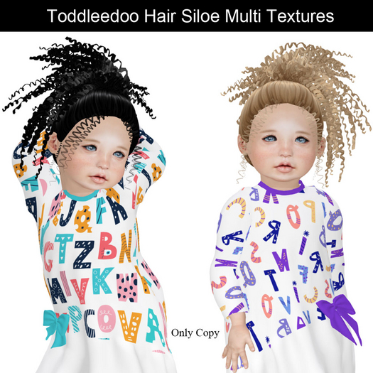 Toddleedoo Hair Siloe Multi Textures