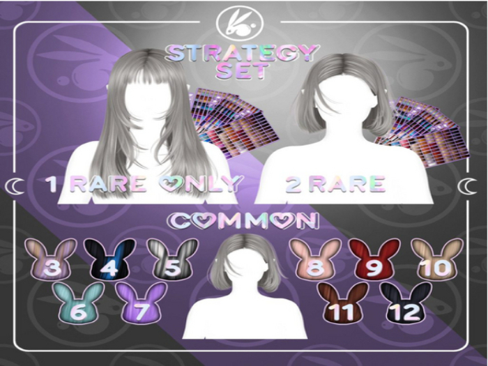 2.Hyewon Hair - Strategy Set - Usagi Society RARE