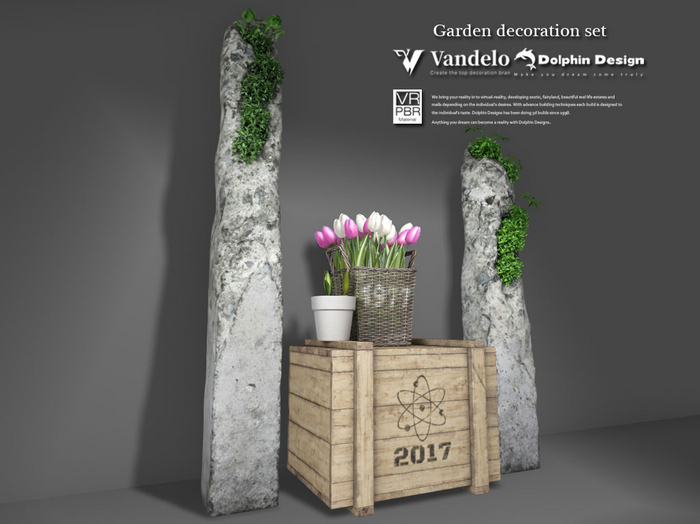 [vandelo] Garden decoration set