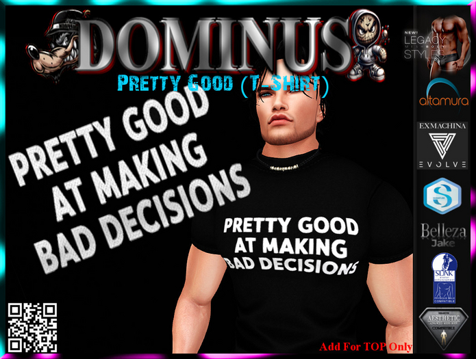 ~DOMINUS~Pretty Good (T-Shirt)   (ADD)
