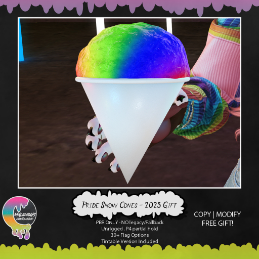 . MalCo .Snow Cone - Pride 2025 GIFT