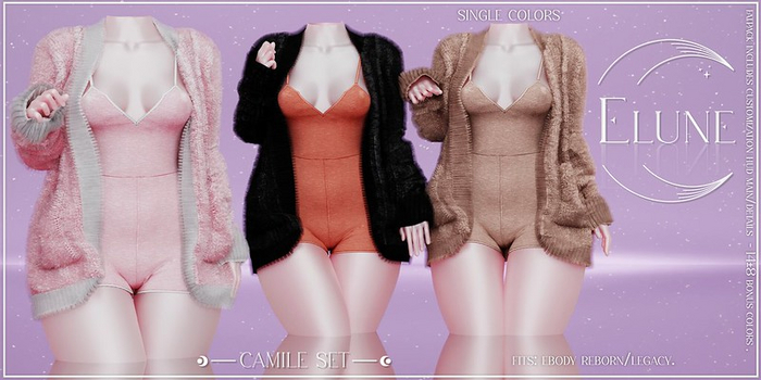 Elune. Camile Sweater - Lilac