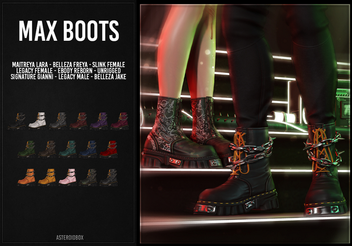 AsteroidBox. Max Boots