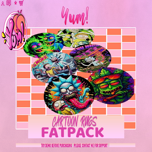 Yum! Cartoon Rugs Fatpack