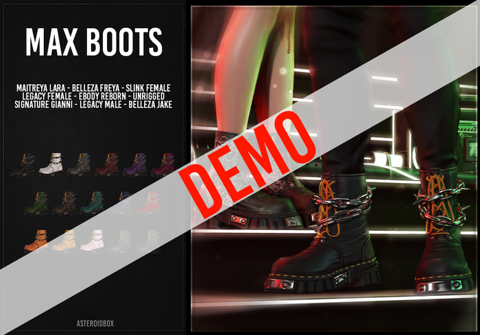 AsteroidBox. Max Boots - DEMO