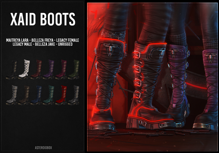 AsteroidBox. Xaid Boots