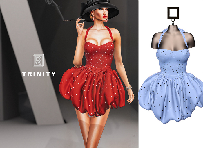 RAPTURE-Dress Trinity-Light Blue
