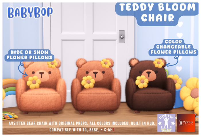 ::bb:: Teddy Bloom Chair - TD