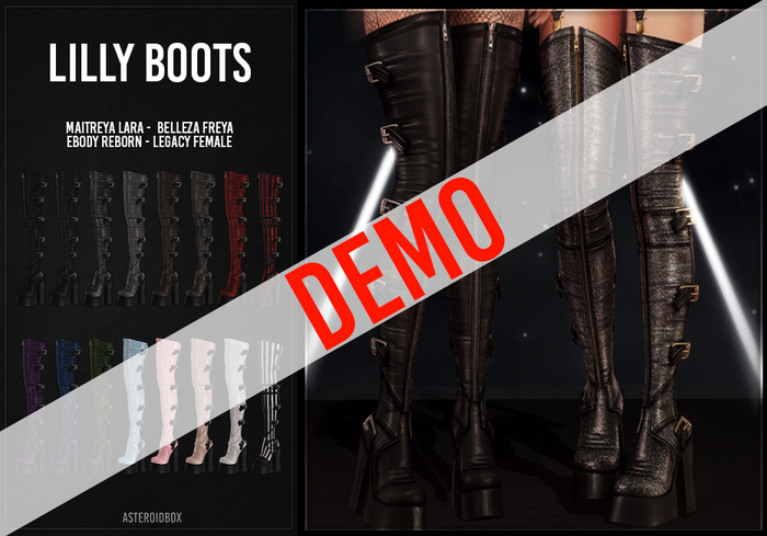 AsteroidBox. Lilly Boots - DEMO