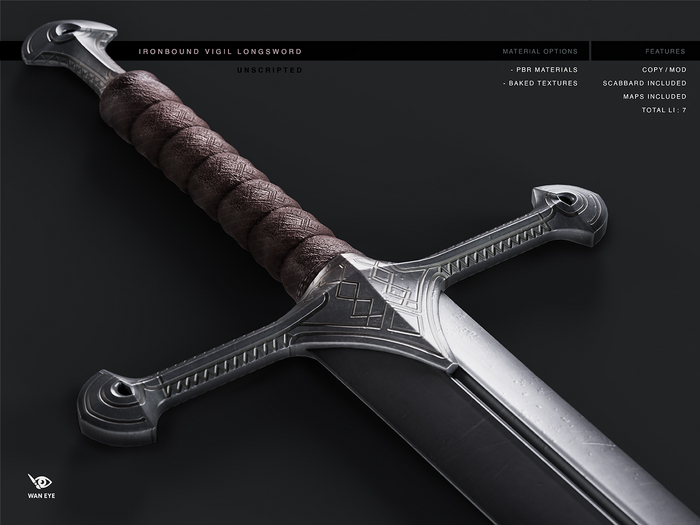 Ironbound Vigil Longsword