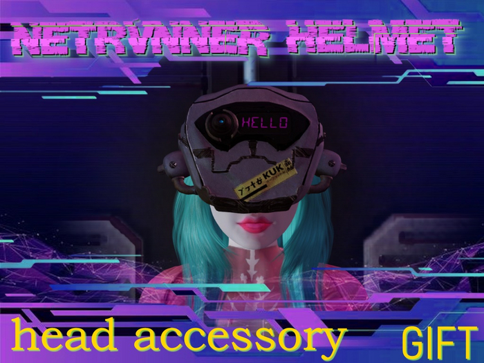 [MSLS] Netrunner Helmet - Gift