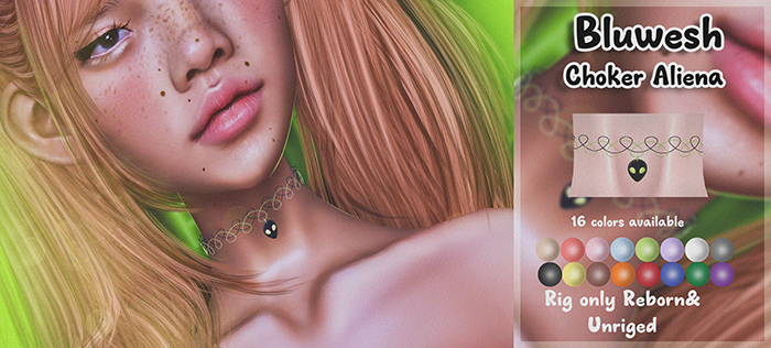 .:BluWesh:. Choker Aliena 