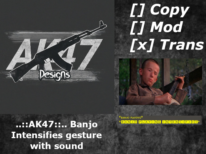 ..::AK47::.. Banjo Intensifies gesture