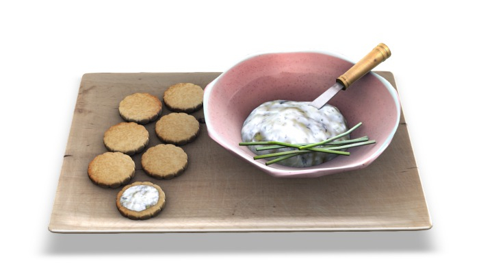 ionic : Tzatziki Dip & Cookies