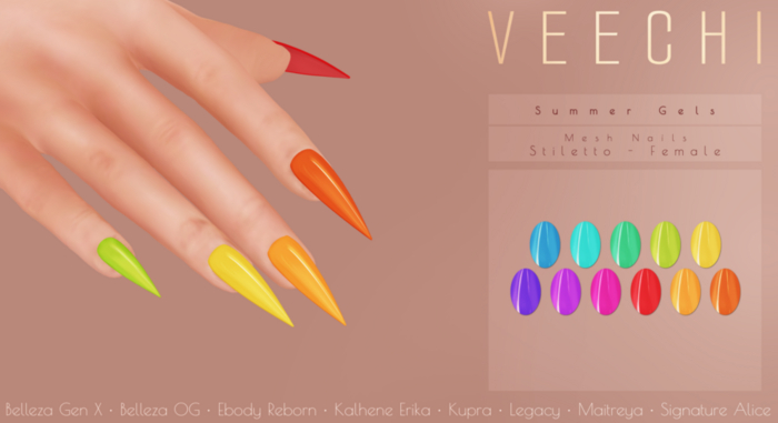 Veechi - Summer Gels // Stiletto Female