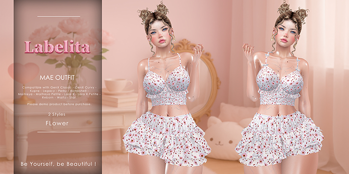 [LABELITA] Mae Outfit Flower