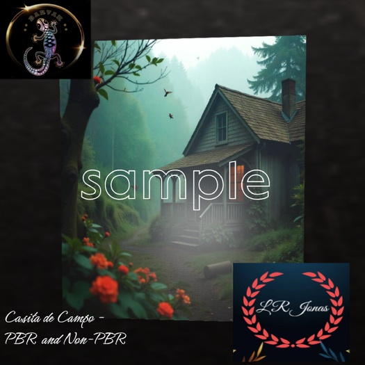 Barvak™ - Casita de Campo - Panel PBR and NonPBR - Decoration - Frame - Mesh