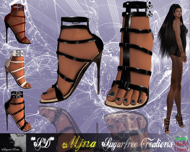 **SD** MJNA Romantic formal Sandals (Full Option)